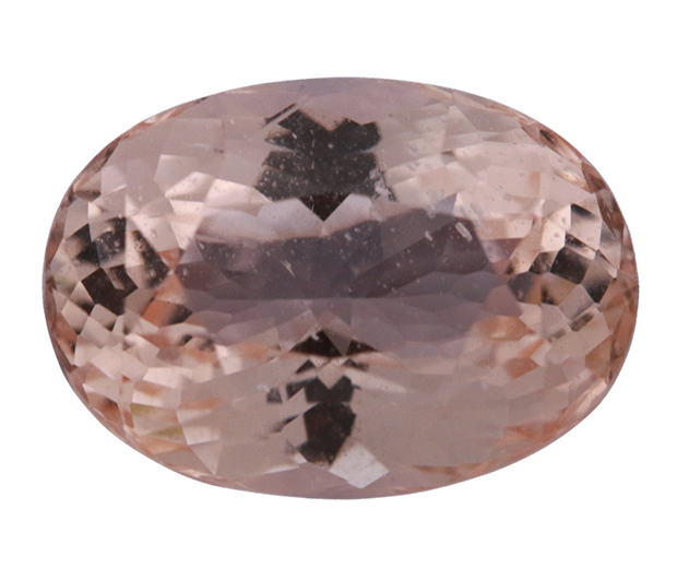 COLOUR: PALE PEACH
POLARISCOPE: ANISOTROPIC
RI: 1.590-1.600
PLEOCHROISM: PALE PEACH / PALE YELLOW
SPECTRUM: 
S.G: 
SHORT WAVE UV: INERT
LONG WAVE UV: WEAK GREEN
MICROSCOPIC CHARACTERISTICS: CRYSTAL CLUSTERS 