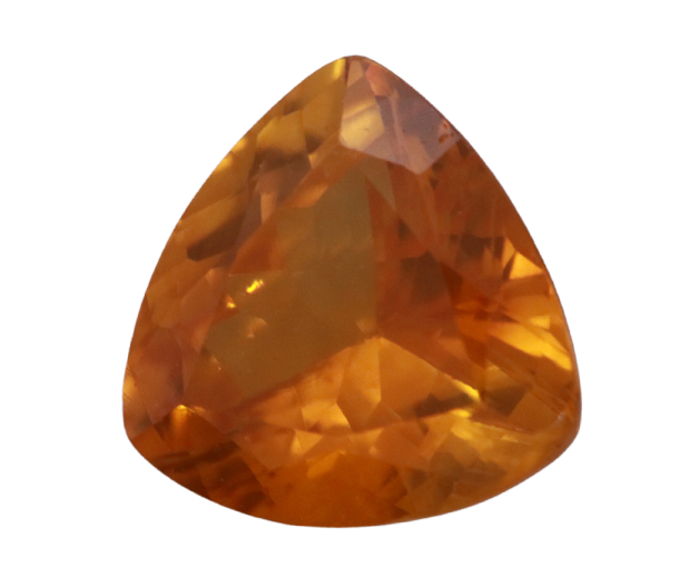 COLOUR: LIGHT YELLOWISH ORANGE
POLARISCOPE: ANISOTROPIC
RI: 1.760-1.768
PLEOCHROISM: YELLOW / DARK YELLOW
SPECTRUM: 
S.G: 
SHORT WAVE UV: INERT
LONG WAVE UV: INERT
MICROSCOPIC CHARACTERISTICS: FEATHER 