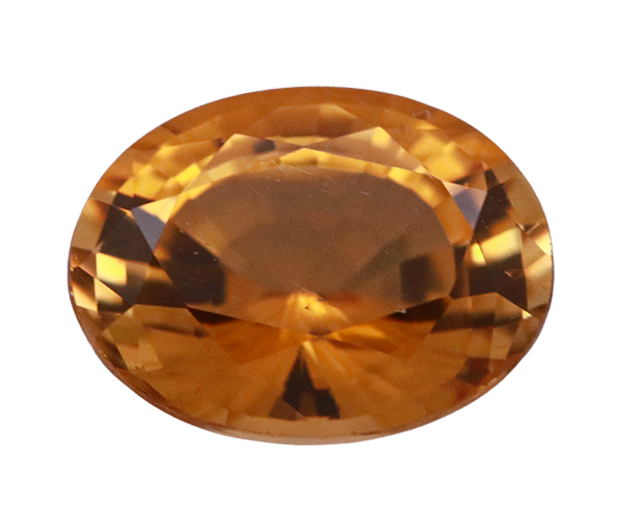 COLOUR: YELLOWISH ORANGE
POLARISCOPE: ANISOTROPIC
RI: 1.620-1.641
PLEOCHROISM: DARK YELLOW / PALE ORANGE
SPECTRUM: 
S.G: 
SHORT WAVE UV: YELLOW
LONG WAVE UV: INERT
MICROSCOPIC CHARACTERISTICS: FLUID INCLUSIONS 