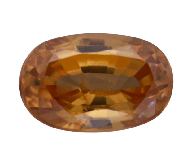 COLOUR: BROWNISH YELLOW
POLARISCOPE: ANISOTROPIC
RI: NEGATIVE READING 
PLEOCHROISM: PALE BROWN/PALE GREENISH BLUE
SPECTRUM: LINE AT 653nm
S.G: 
SHORT WAVE UV: WEAK YELLOW
LONG WAVE UV: INERT
MICROSCOPIC CHARACTERISTICS: FEATHERS, INTERNAL FISSURE